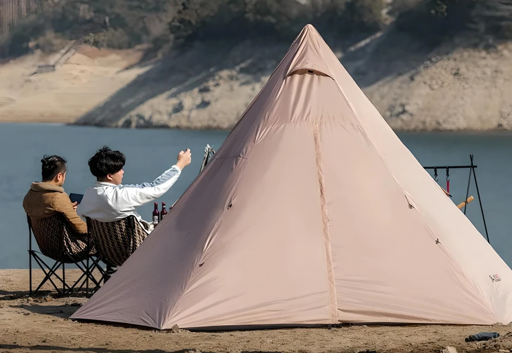 white teepee